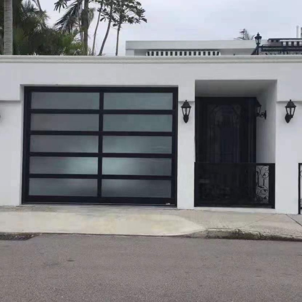 Ikealuminum 2023 Hot Sale Modern Sectional 9X9 Garage Door 8X7 Garage Door Aluminum Garage Door