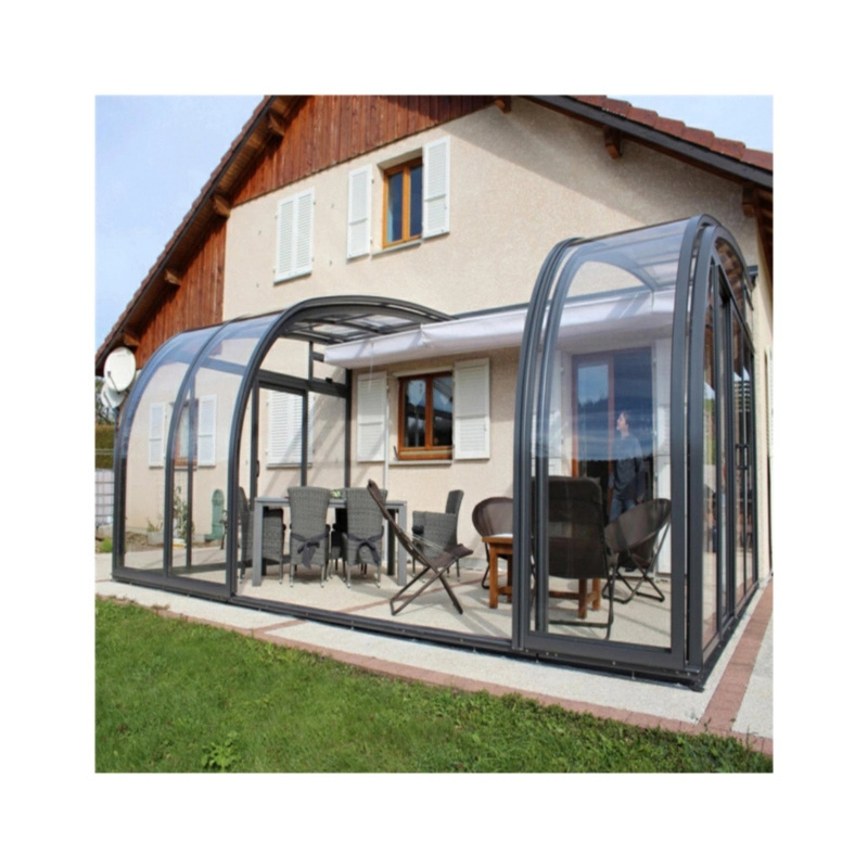 Ikealuminum sky sunroom  glass room garden screen house room For Swimming Pool Sun sunroom glass house Of House