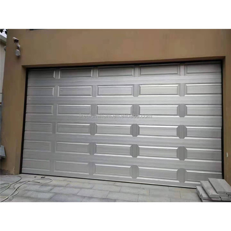 Low Cost Garage Door Automatic 3 Square Meters Width  Garage Impact Glass Door Best Quality Garage Gate Door