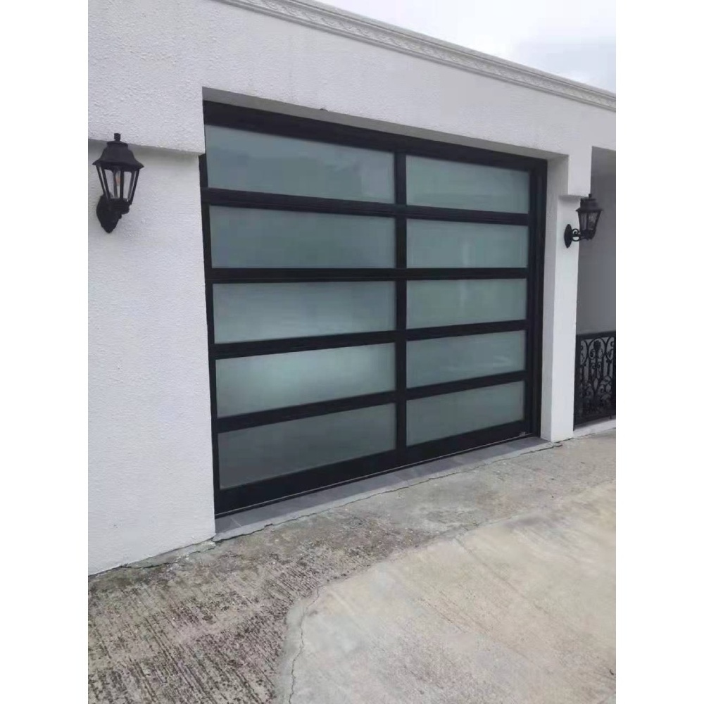 Ikealuminum 2023 Hot Sale Modern Sectional 9X9 Garage Door 8X7 Garage Door Aluminum Garage Door