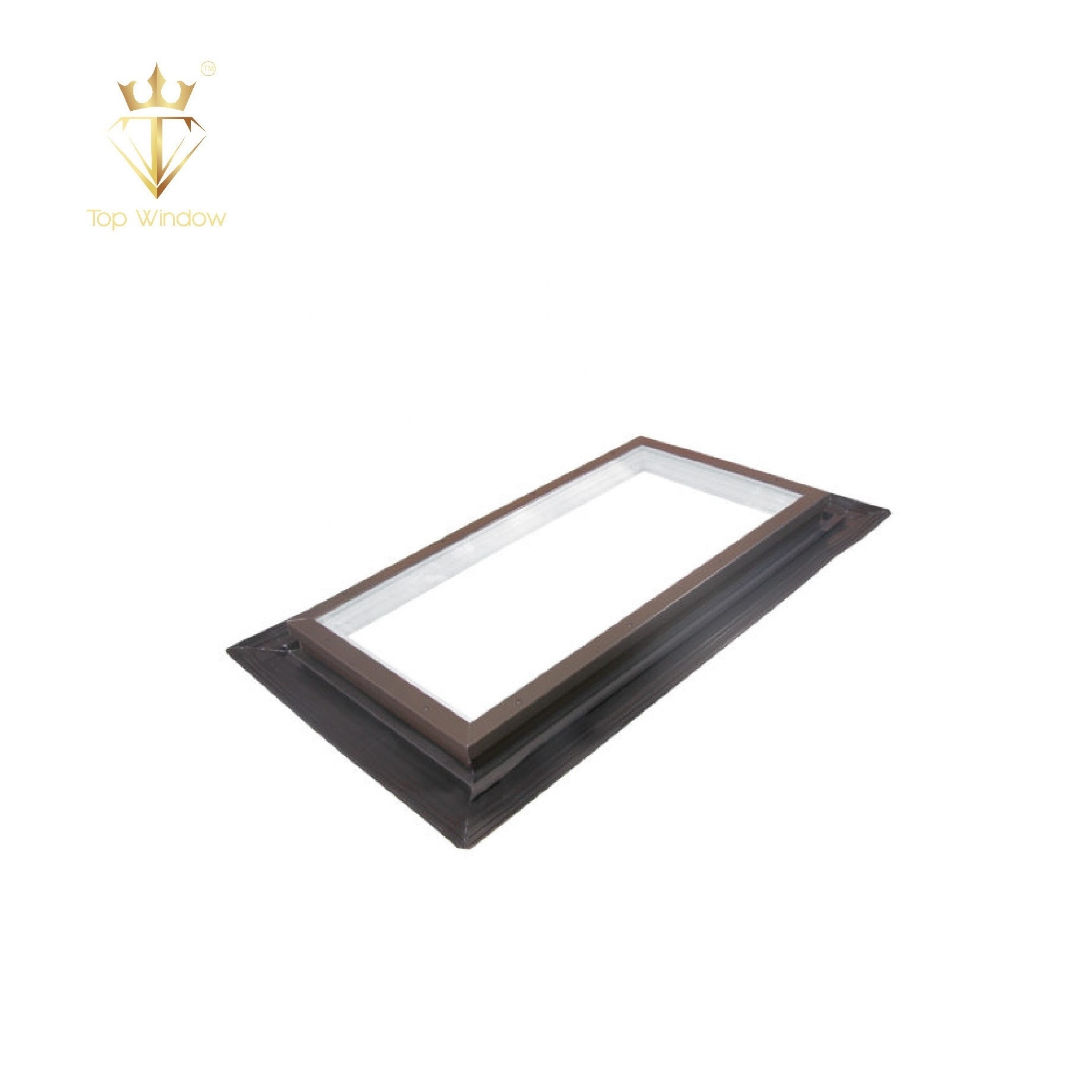 Ikealuminum 2023 Retractable Skylight Skylight Dome Aluminium Glass Skylight Window For House