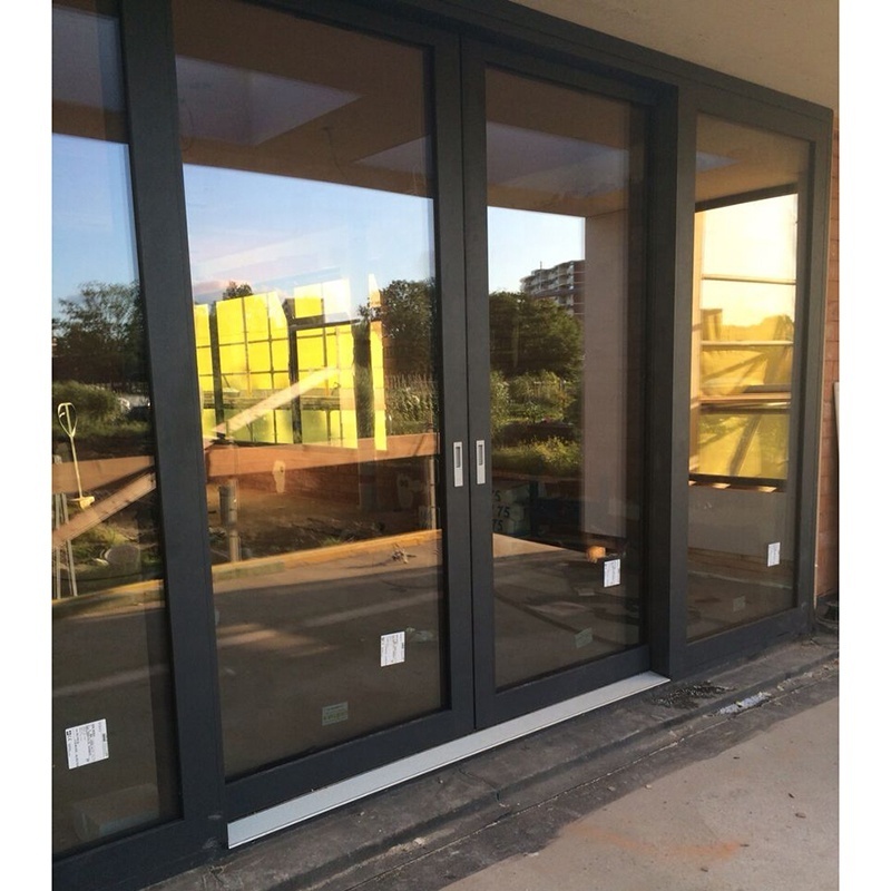 Gate Motor Automatic Sliding Door Slim Aluminium Sliding Door China Screen Glass Sliding Door