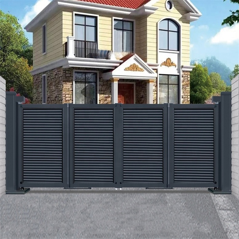 Ikealuminum customized gates for houses4 meter Home Gate Arch Design Main Gate Pillar Designs for house