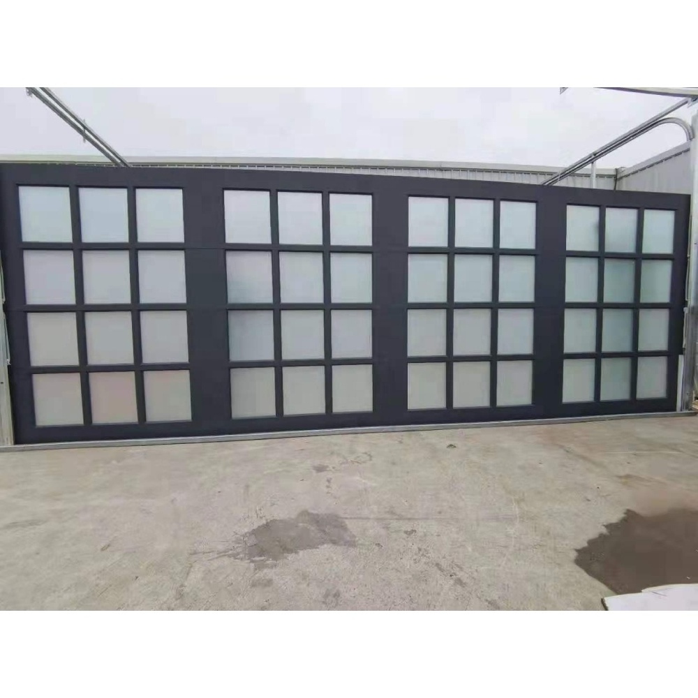 Ikealuminum 2023 Panels Automatic Garage Door Vertical Bifold Garage Doors Aluminum Garage Door