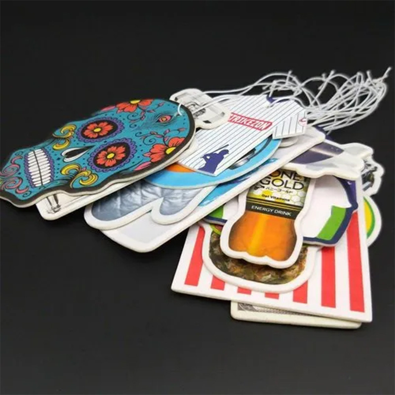 IKEDA Custom logo oil absorbing car paper air fresheners