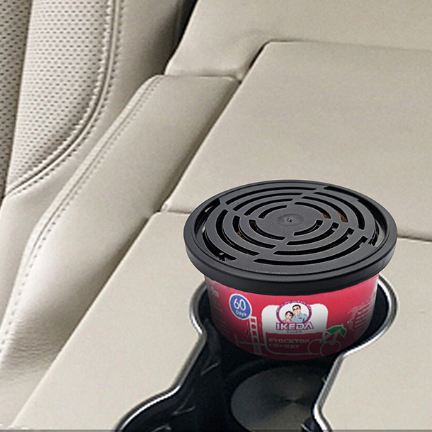 Wood block can car air freshener perfume african car scent empty cans air fresheners