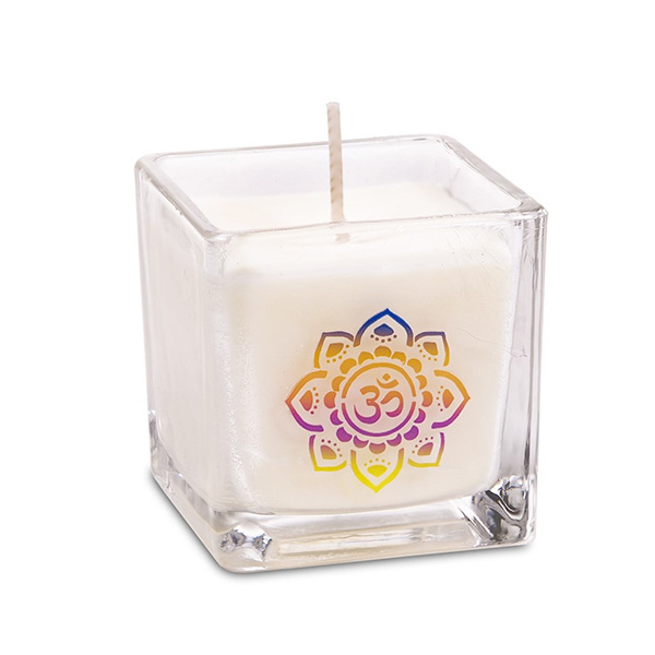 Wholesale Competitive Price custom top naturel scented candles with dry flower colorful fall scent candles