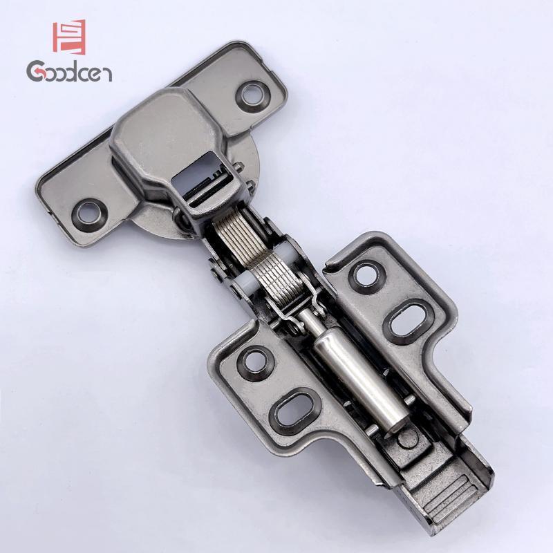 Furniture Iron two way 2D soft closing bisagras rectas easy install adjustable cabinet door hinges