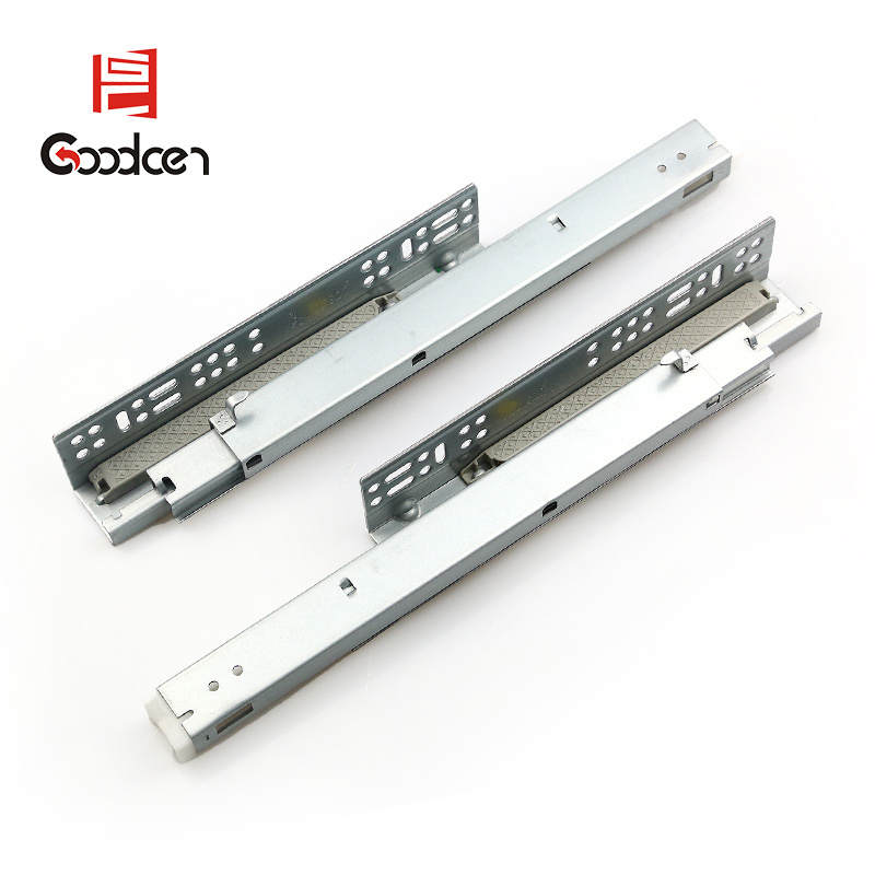 Manufacture Hardware hidden cabinet telescopic channel 3D adjustable undermount drawer slide