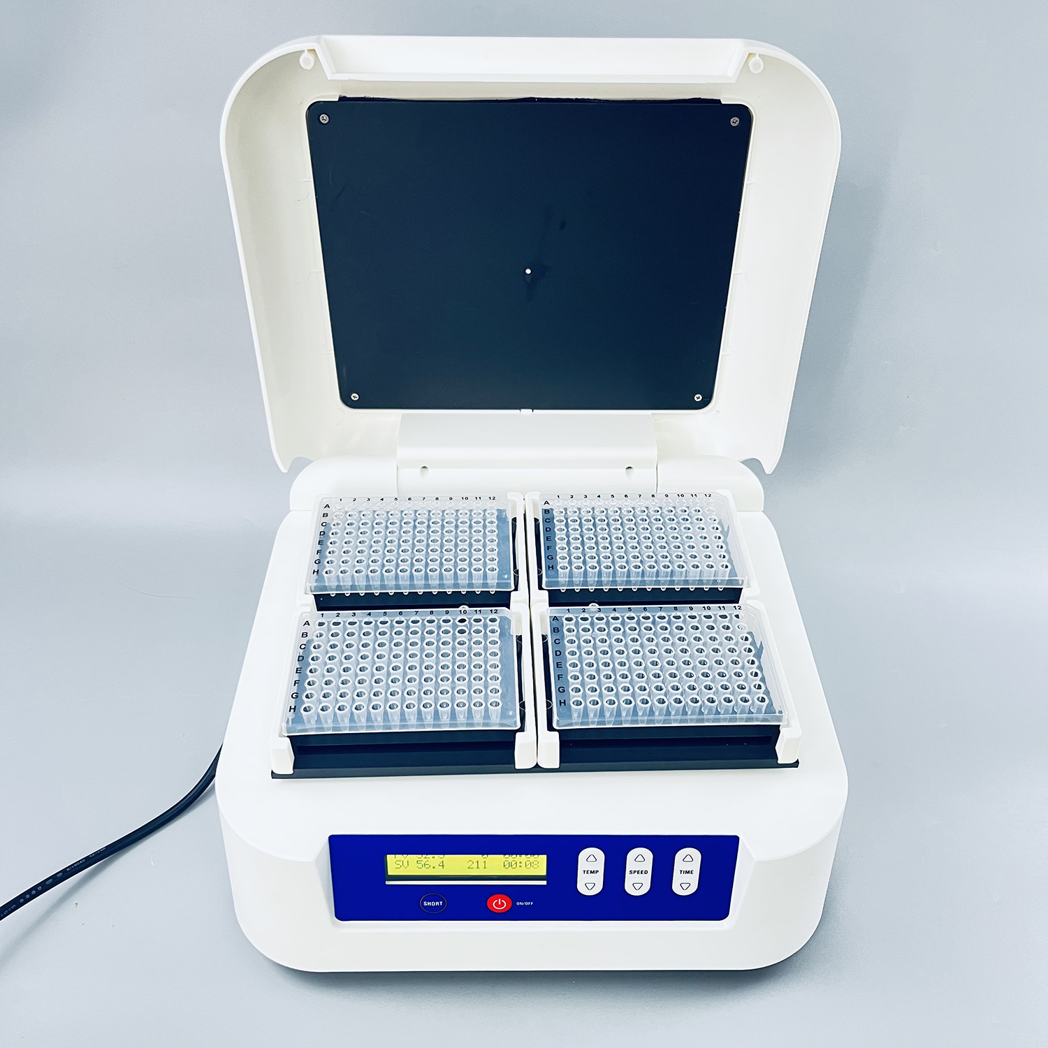 IKEME Laboratory Microplate Thermo Shaker Incubator Heating and shaking Cell Culture Plate Automatic Microplate Shaker Incubator