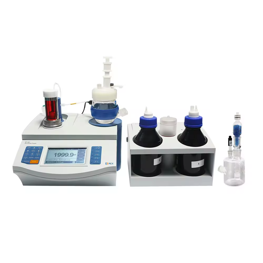 IKEME Laboratory moisture water content tester oil ppm moisture analyzer karl fischer titrator potentiometric automatic titrator