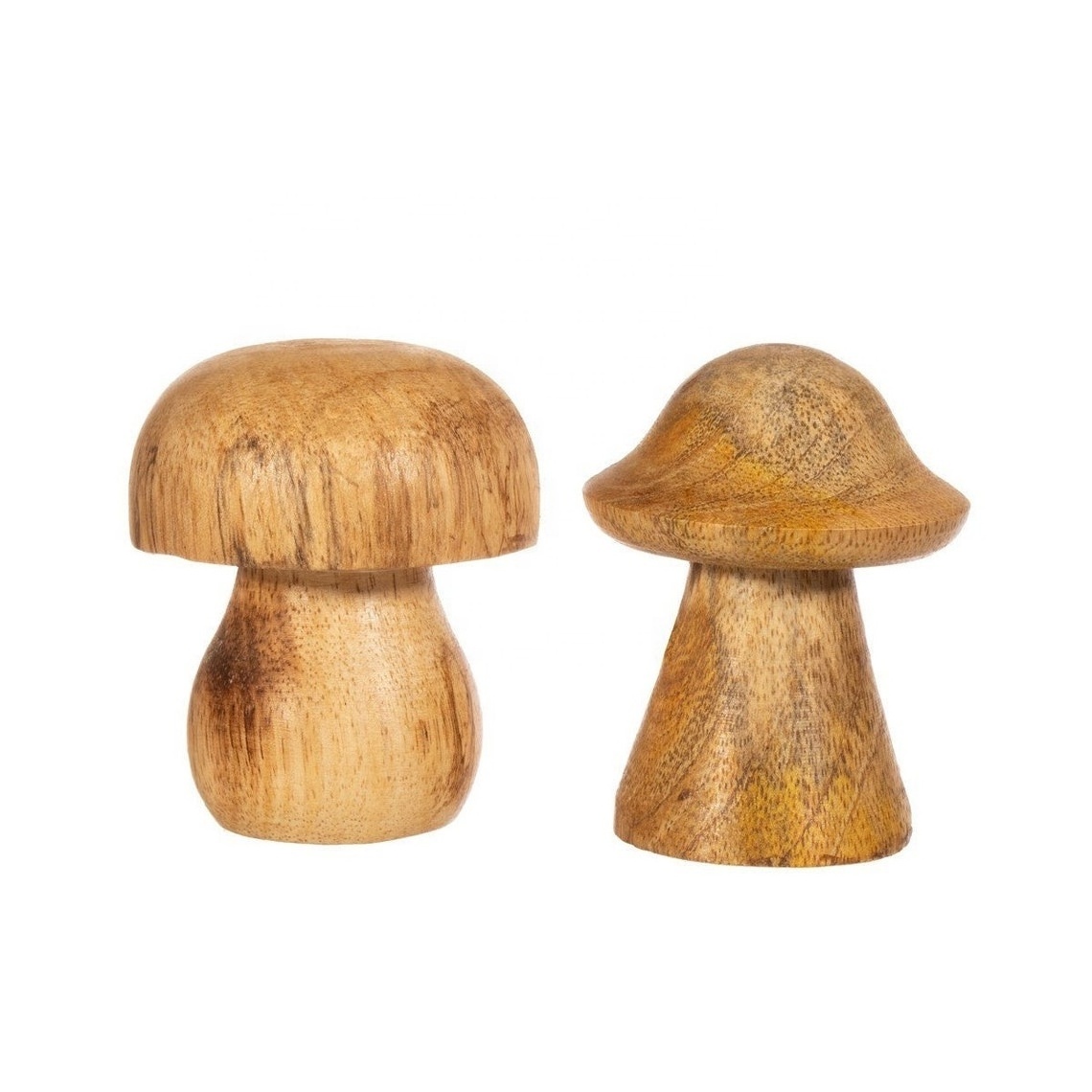 Mushroom Shaped Christmas Decoration For XmasTree Ornament Novelty Wood Gift Stocking Stuffer