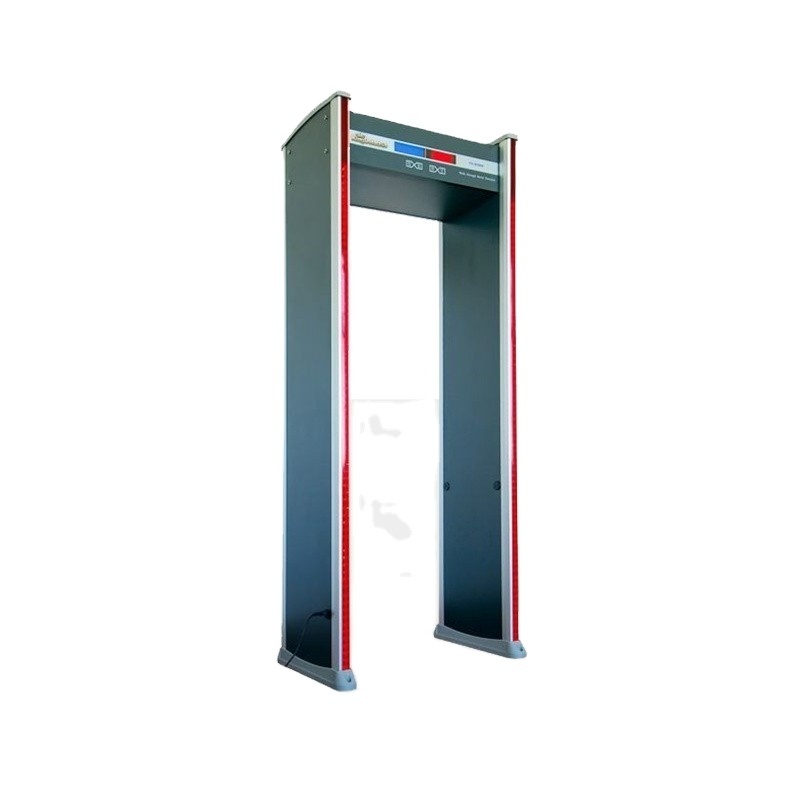 6zone outdoor security metal gates TX-200C with high sensitivity body scanner walk through metal detector