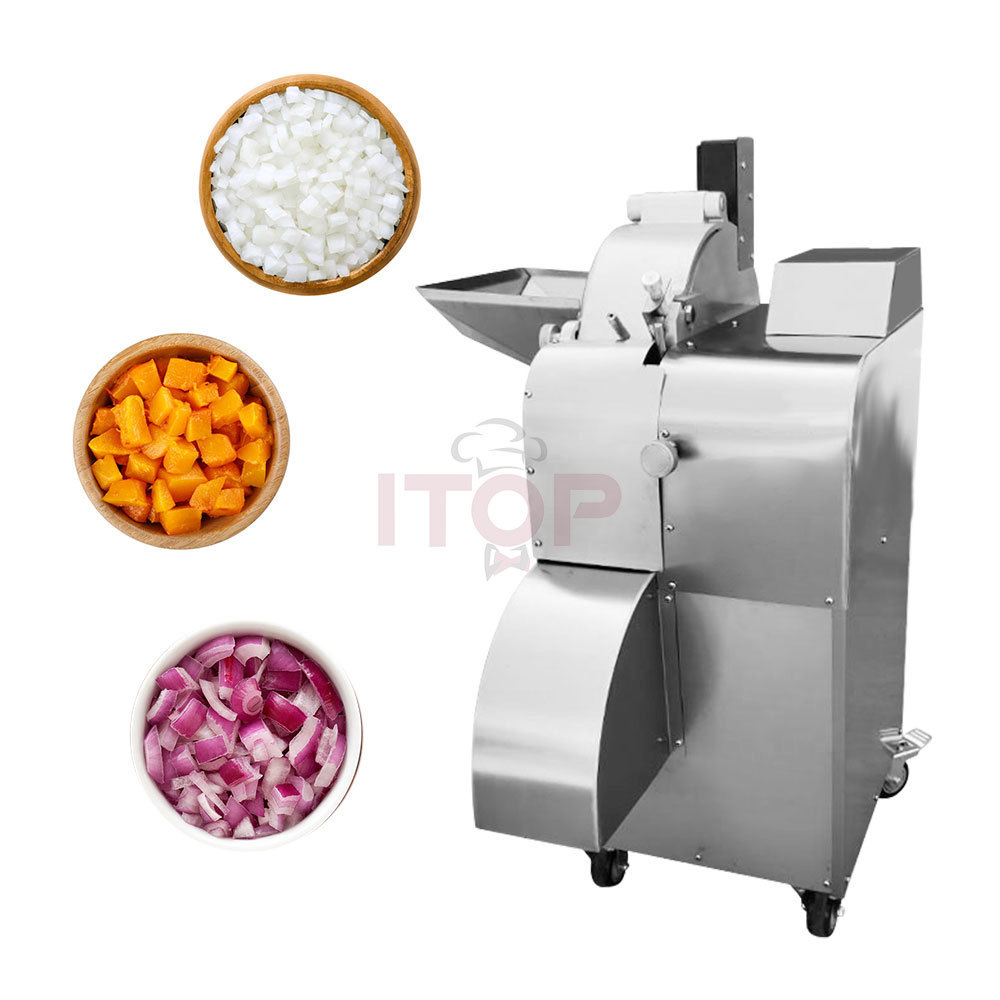 Small Vegetable Cutting Machine / Automatic Vegetable Chopper   Small Scale Plantain Chips Cutter Slicer