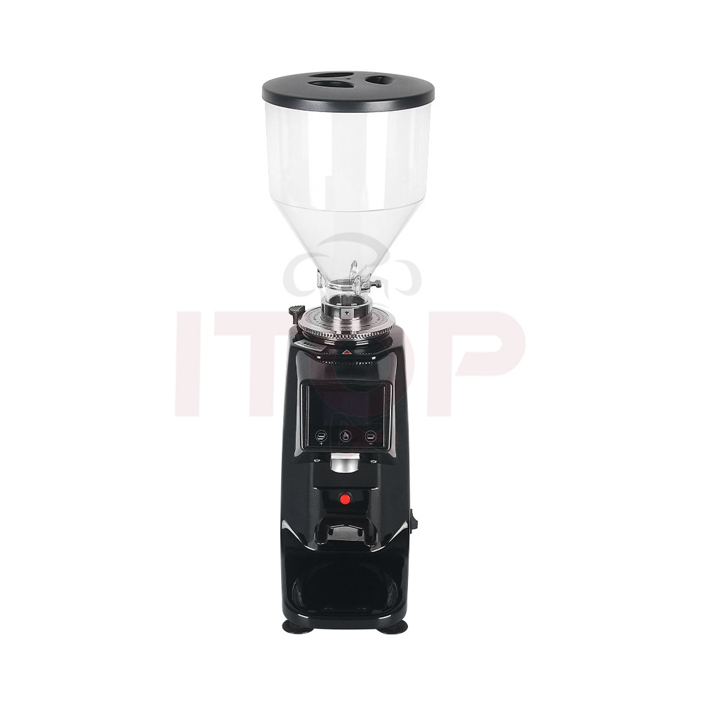 Commercial Electric Coffee Mill for Espresso Aluminum Alloy Coffee Bean Milling Machine Auto Coffee Grinder