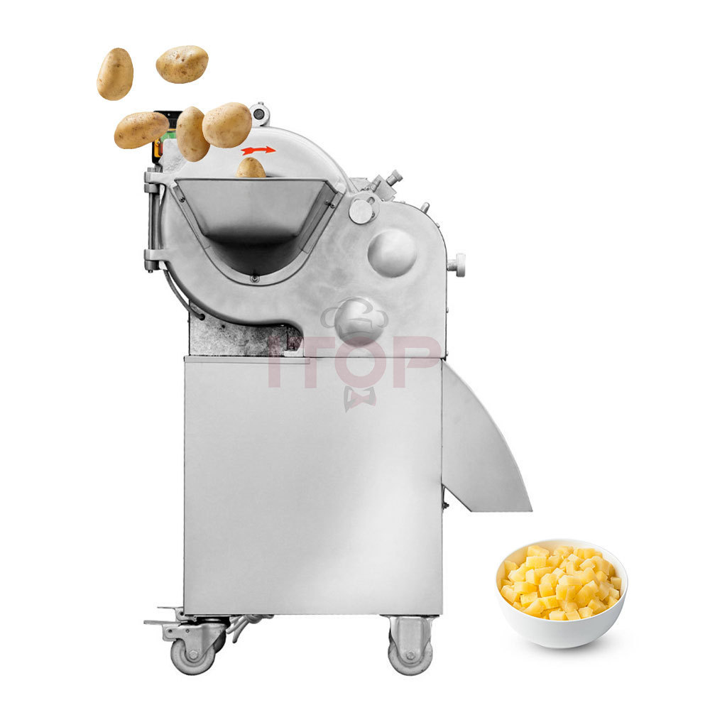 Small Vegetable Cutting Machine / Automatic Vegetable Chopper   Small Scale Plantain Chips Cutter Slicer