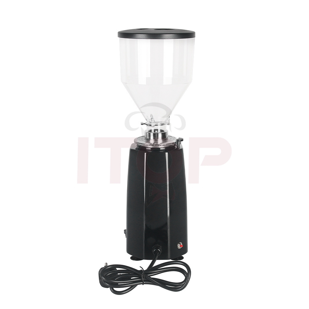 Commercial Electric Coffee Mill for Espresso Aluminum Alloy Coffee Bean Milling Machine Auto Coffee Grinder