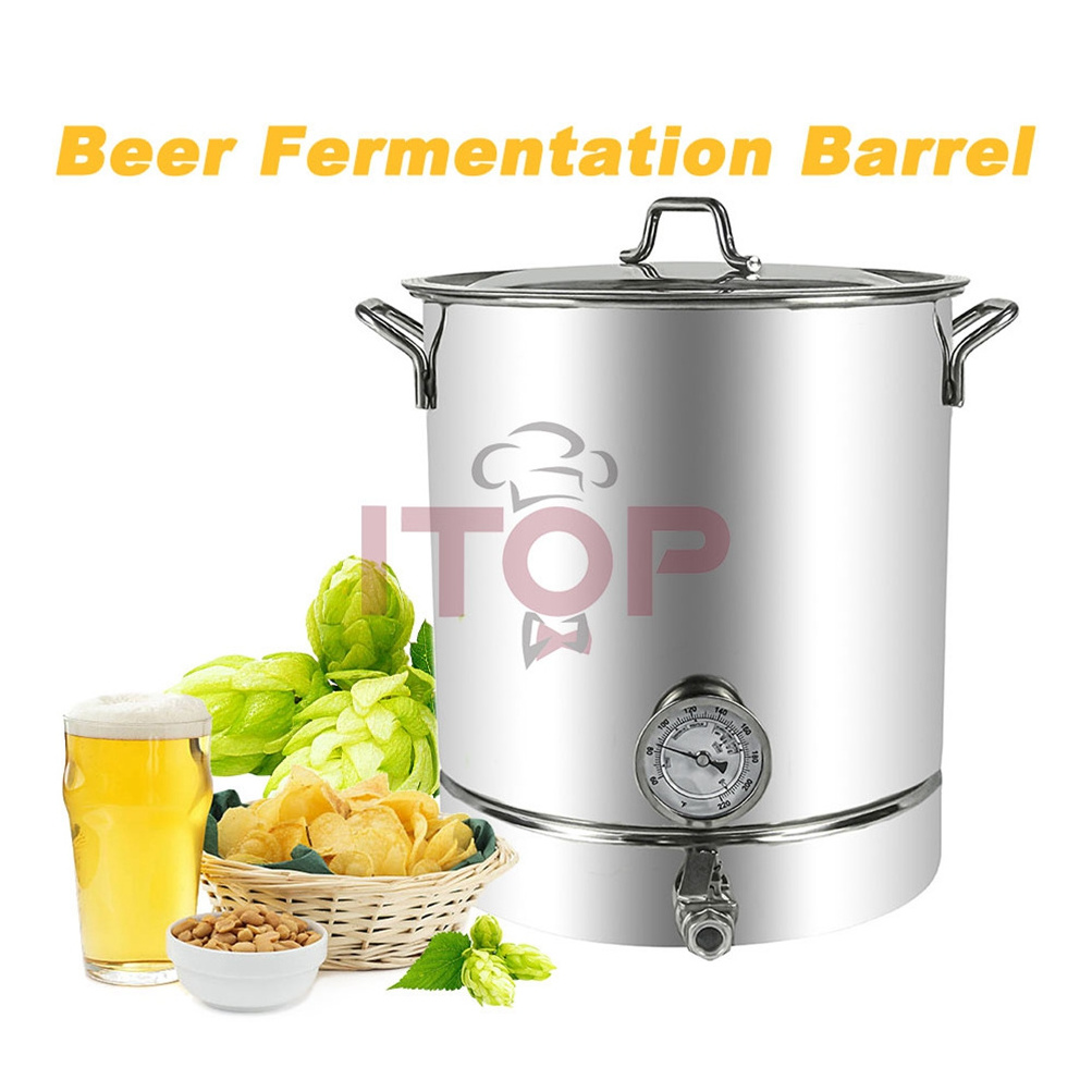 ITOP 20L/30L/40L/60L Fermenter 304 Stainless Steel Homebrew Beer Equipment Factory Price