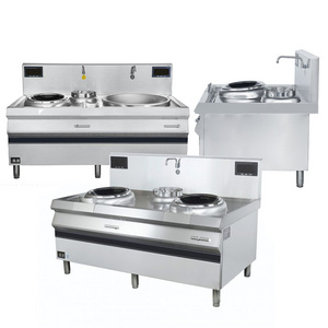 15+20kw Commercial Kitchen Equipment Cooking Stoves Manufacturer Top New Design Induction Cooker Manufacturer