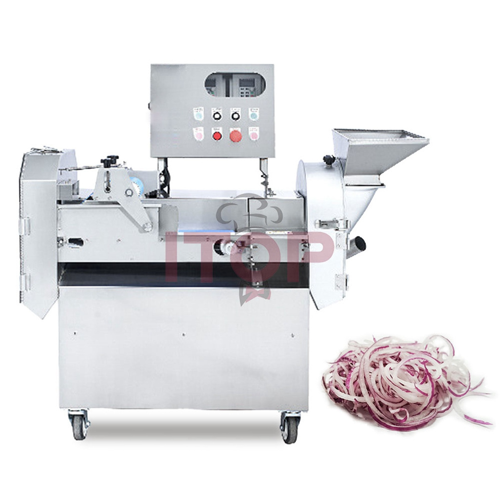 ITOP Leaf Vegetable Spinach Cutting Machine Spinach Parsley Lettuce Cutter for Sale