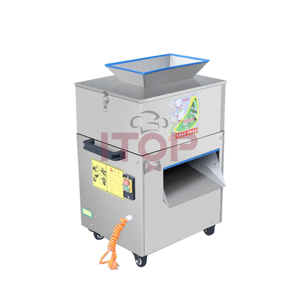 ITOP Stainless Steel Frozen Meat Slicer Automatic Meat Dicer Cube Cutting Machine Meat Chopper