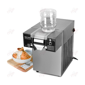 Commercial Korean Kakigori Mesin Es Bingsoo Snow Snowflake Flake Cream Crusher Maker Shaved Ice Shaver Bingsu Making Machine