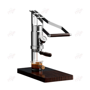 Thickened Stainless Steel 16bar Hand Press Lever Espresso Coffee Machine Office Coffee Shop Home Manual Cappuccino Machine