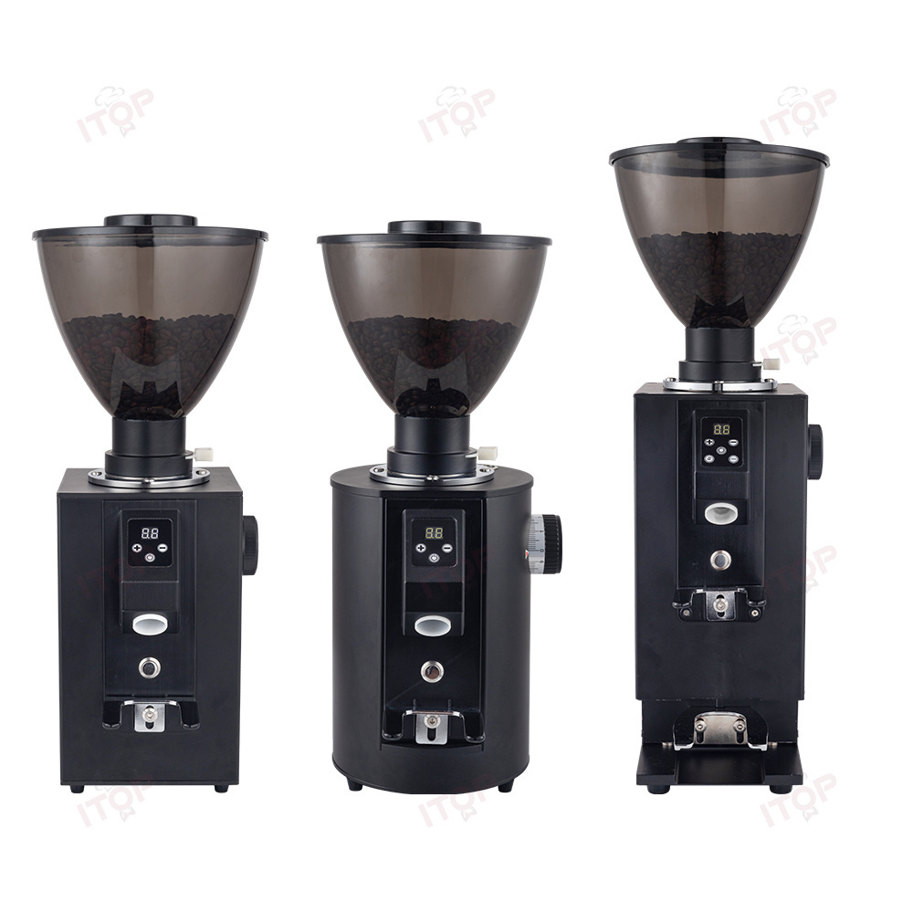 Stainless Steel 64mm 110v Professional Espresso Flat Burr Commercial Electric Df64 Coffee Grinder