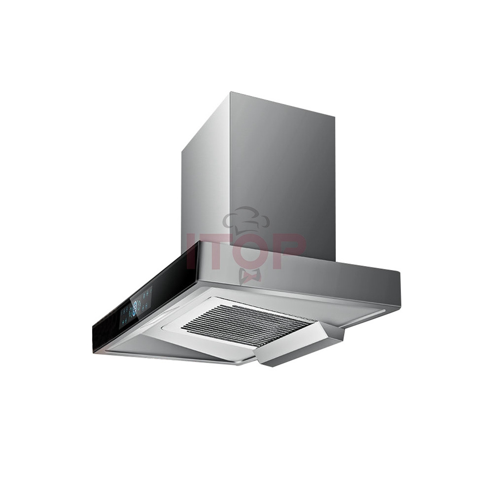 ITOP Intelligent Touch Control Kitchen Cooker 110v Kitchen Hood Smart Range Hood