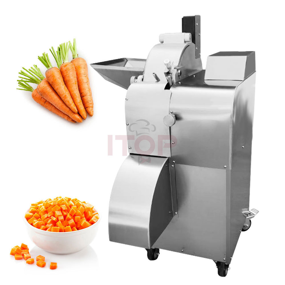 Small Vegetable Cutting Machine / Automatic Vegetable Chopper   Small Scale Plantain Chips Cutter Slicer