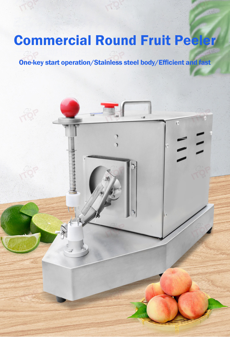 High Quality Fast Fruit Peeler Lemon Peeler Automatic Kiwi Peeling Machine Orange Peeling Machine 220v 50w