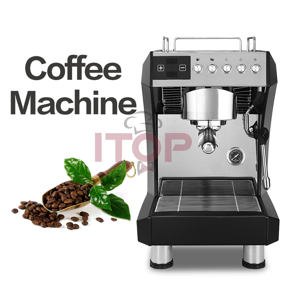 ITOP Hot Sale Single Group Coffee Machine Commercial Espresso Maker Machine with Steam Sensor