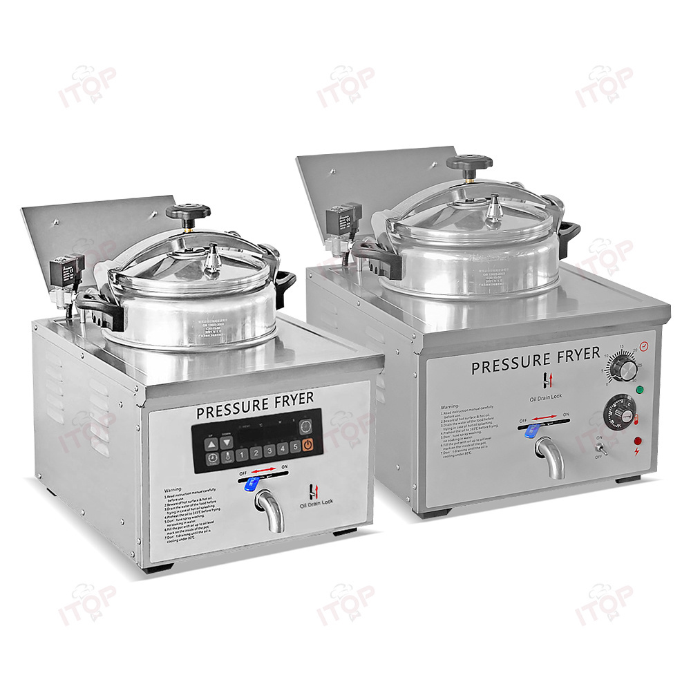 Pressure Chicken Broaster Electric Countertop Pressure Fryer Chicken/Electric Chicken Pressure Fryer 16l