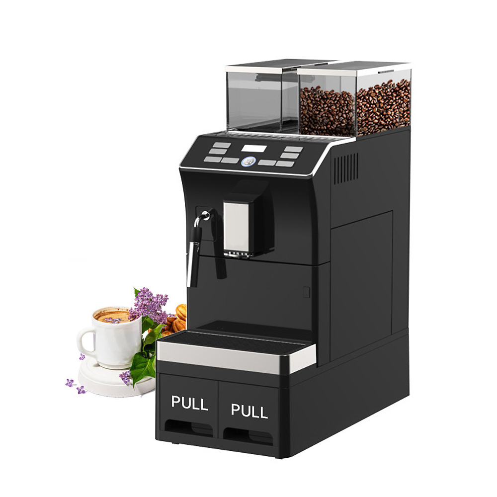 19 Bar Coffee Machine Built In Instant Coffee Machine Full Automatic Brewed Coffee Machine  With Milk Frother