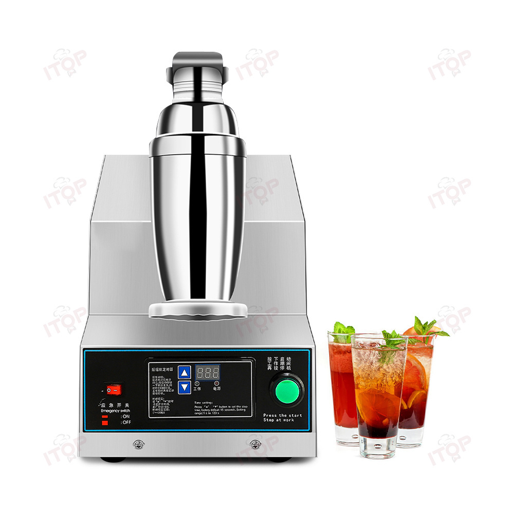 Commercial Milk Tea Bottle Shaking Machine Cocktail Bubble Tea Shaker Machine For Sale