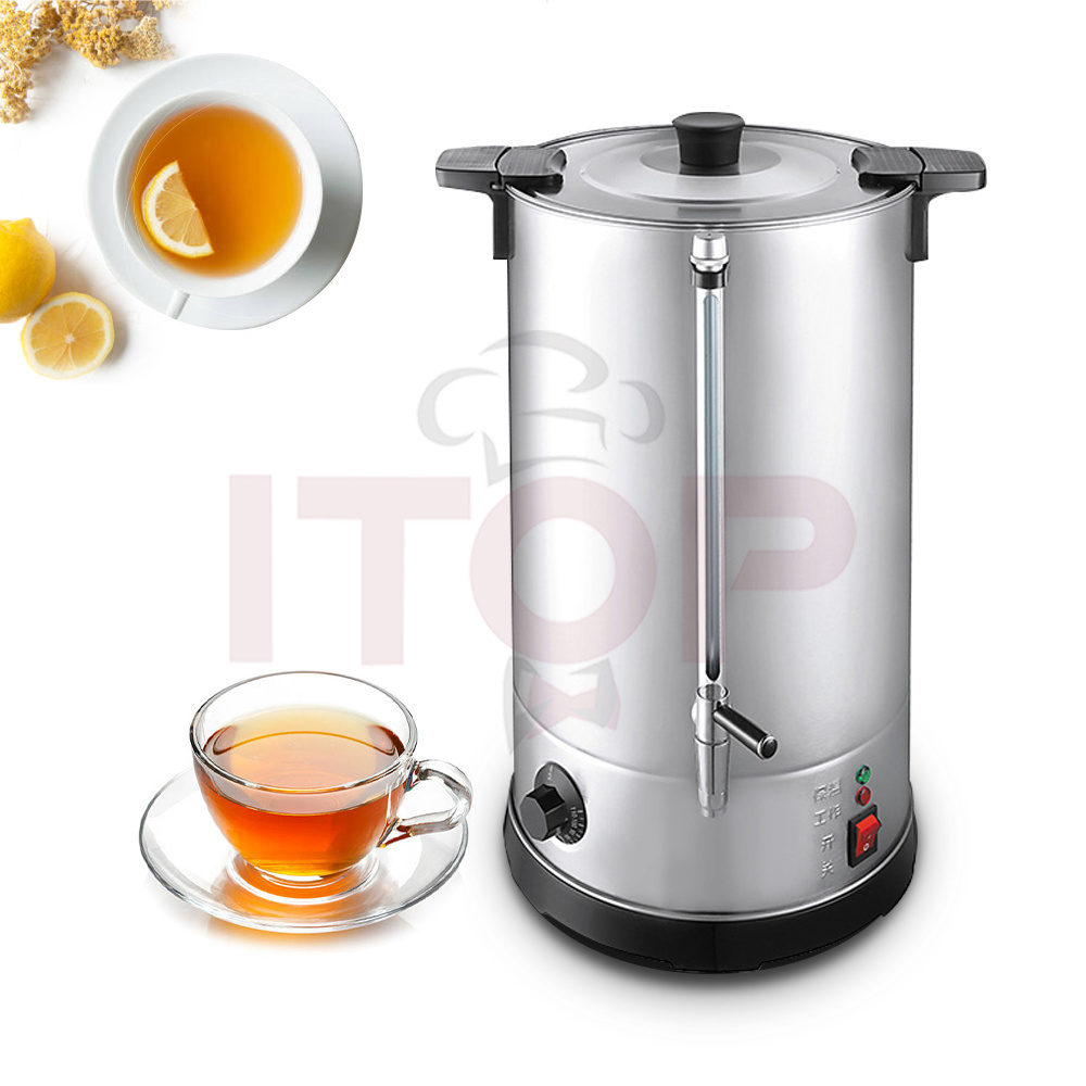 304 Steel Stainless With Adjustable Thermostat One-piece Kettle 20L/H  Big Capacity Hot Water Dispenser Urn