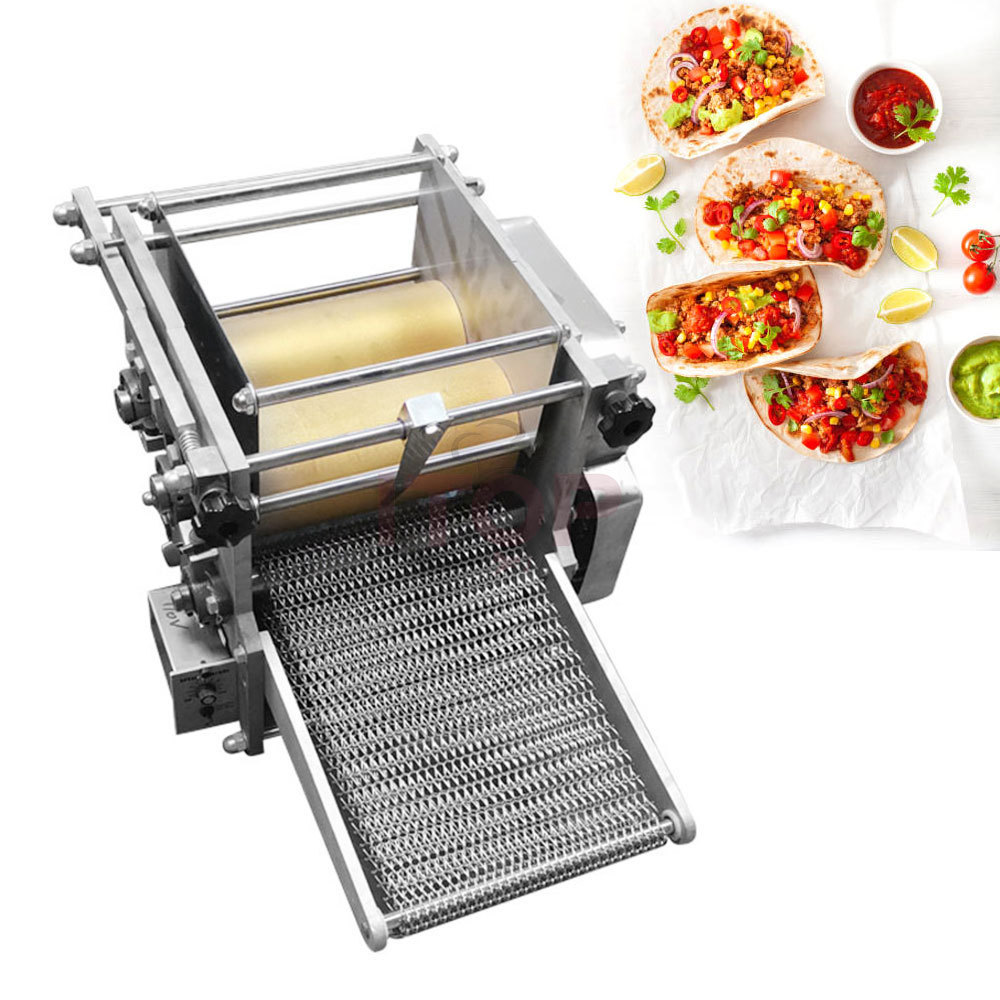 Commerical small electric flour tortilla making press machine Tortilla Maker Tacos Shell Making Machine