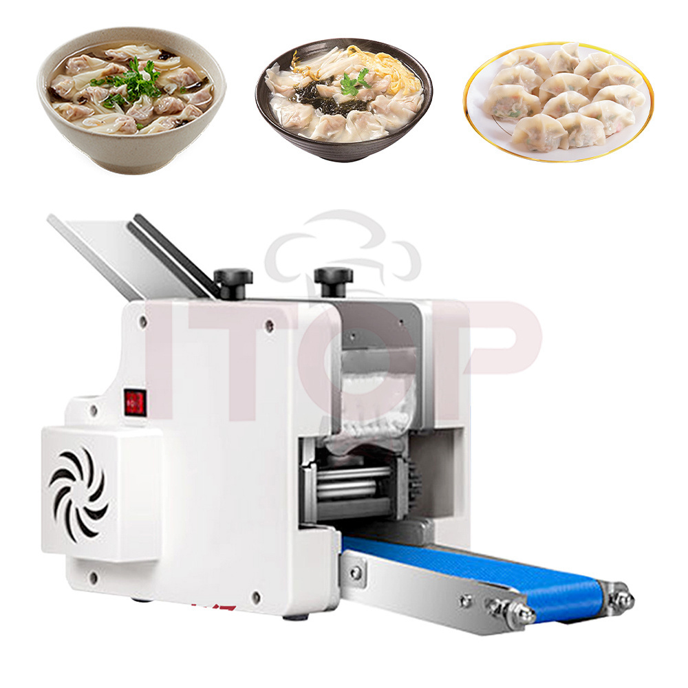 Automatic Mini Para Hacer Tortillas Dumpling Gyoza Chapati Tortilla Skin Machine Roti Chapati Wrapper Making Machine