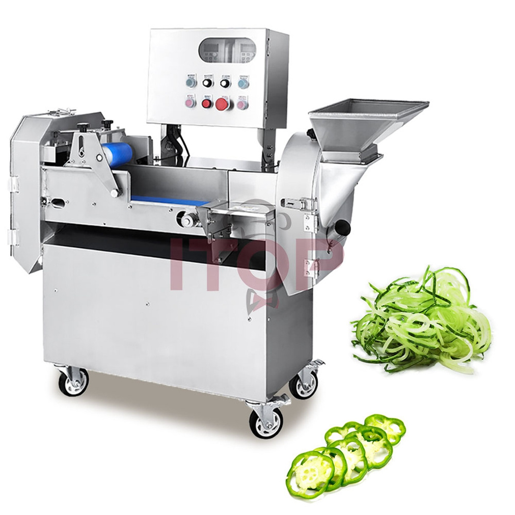 ITOP Leaf Vegetable Spinach Cutting Machine Spinach Parsley Lettuce Cutter for Sale