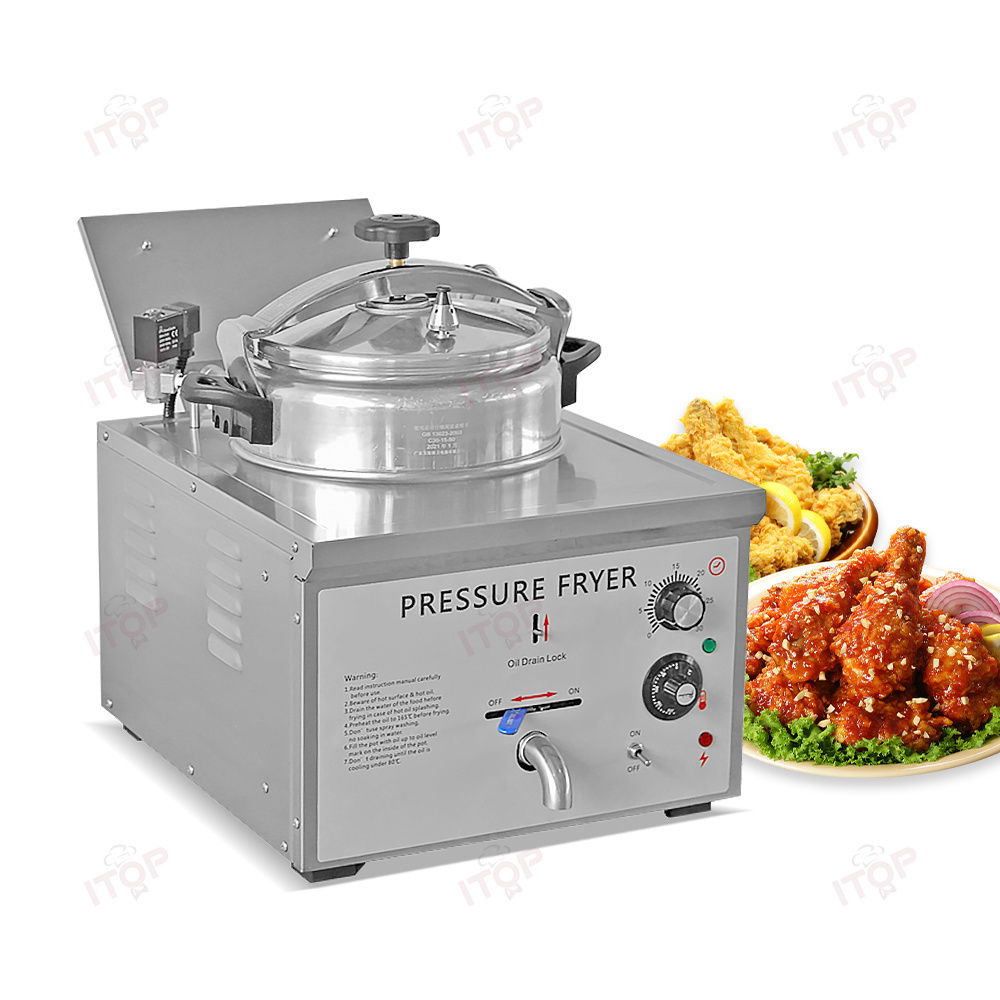 Pressure Chicken Broaster Electric Countertop Pressure Fryer Chicken/Electric Chicken Pressure Fryer 16l