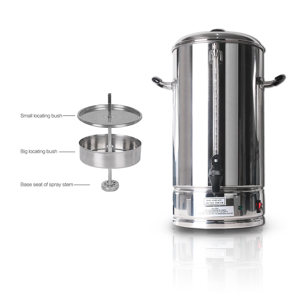 15L stainless steel electric commercial coffee machines coffee maker