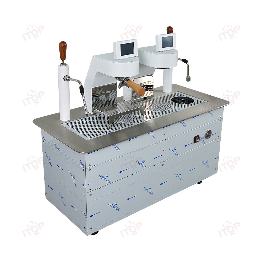 Fashion Easy Operating Double Group Commercial Desk Top Expresso Coffee Machine/under Counter Espresso Machine