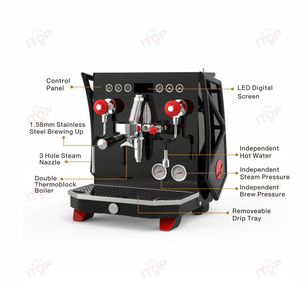 New Arrival Italian Built In Pod Coffee Espresso Machine Imported Coffee Maker Machine