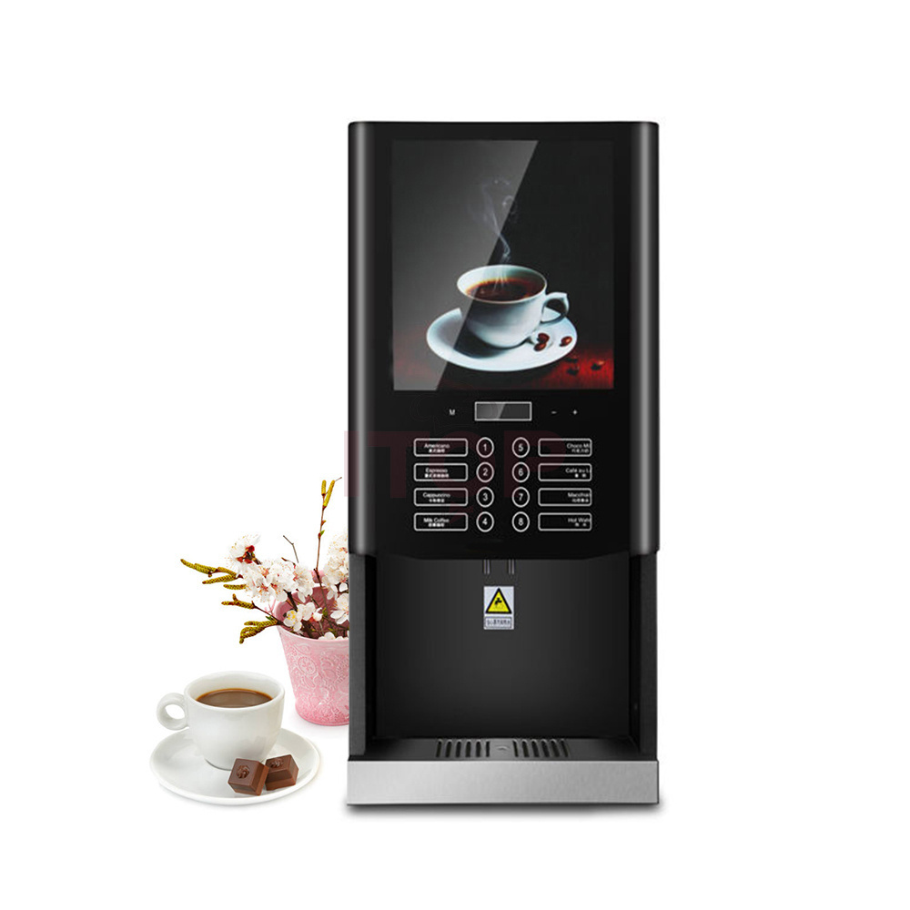 Hot Cold Drink New Small Tea Time Coffee Vending Machine Operated Coffee Maker