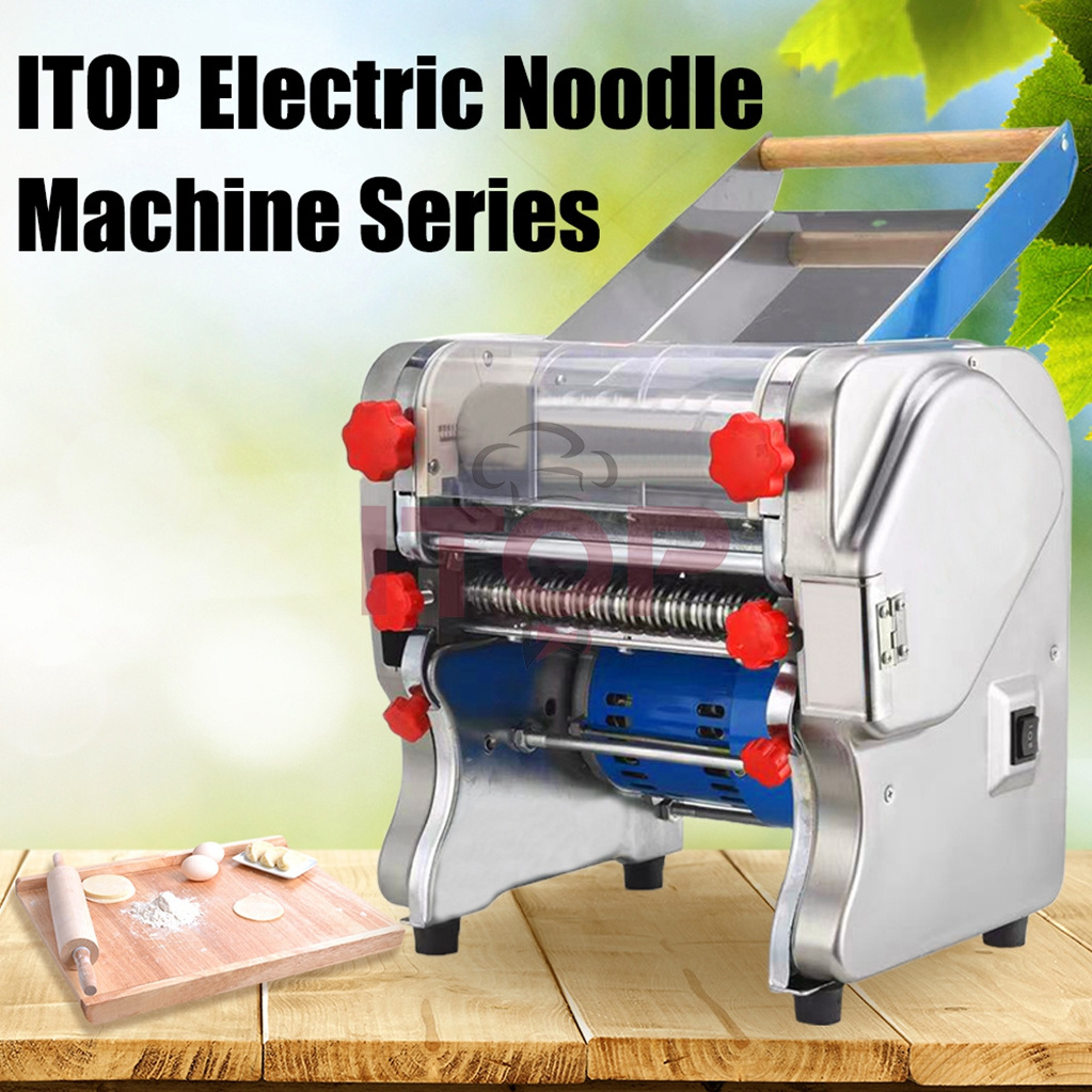 ITOP 3/6mm Wide Dough Roller Commercial Dough Press Pasta Maker Electric Noodles Making Machine