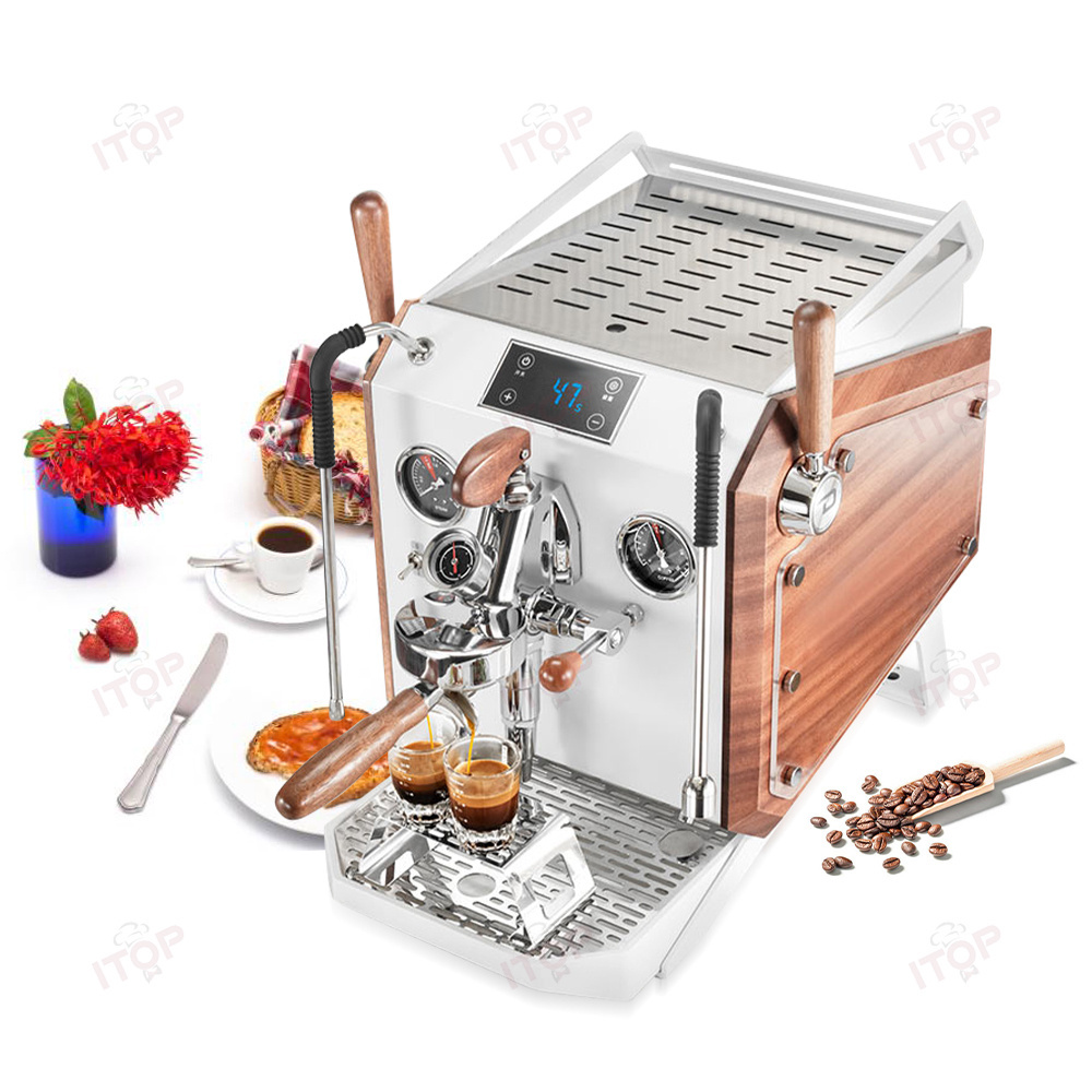 Stainless Steel Commercial Coffee Machine 3L E61 Italian Coffee Machine