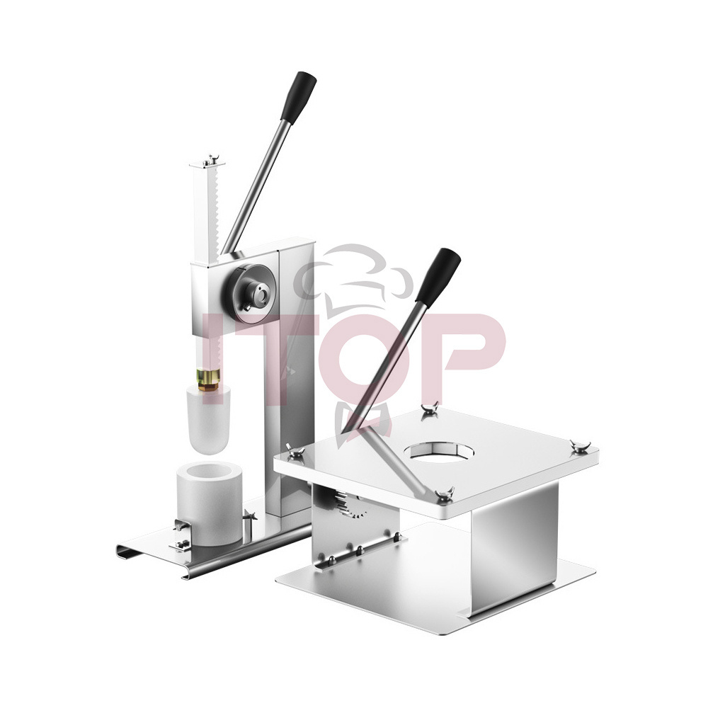 Hot Sale 3 Molds Baozi Making Machine Baozi Mouth Cutter Hand Make Baozi Machine Automatic Round Steamed Bun Making Machine