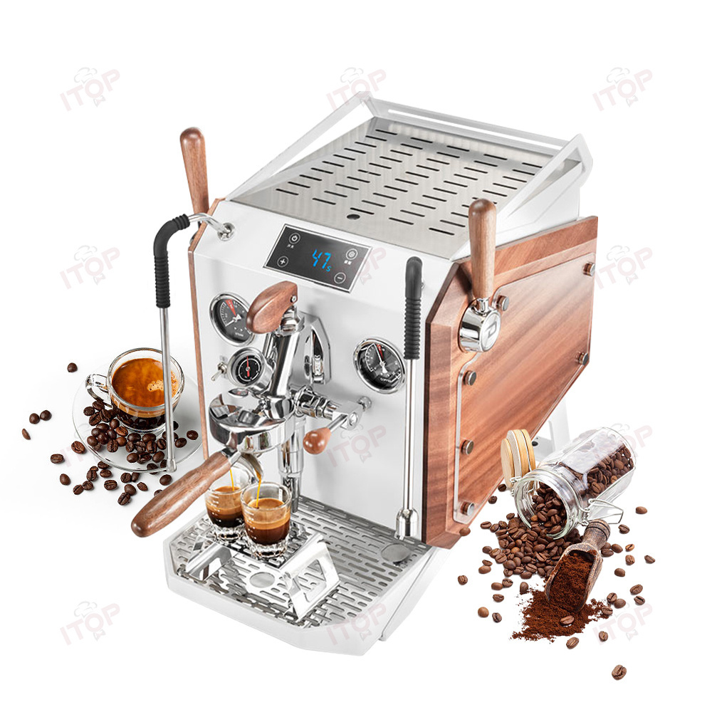 Stainless Steel Commercial Coffee Machine 3L E61 Italian Coffee Machine