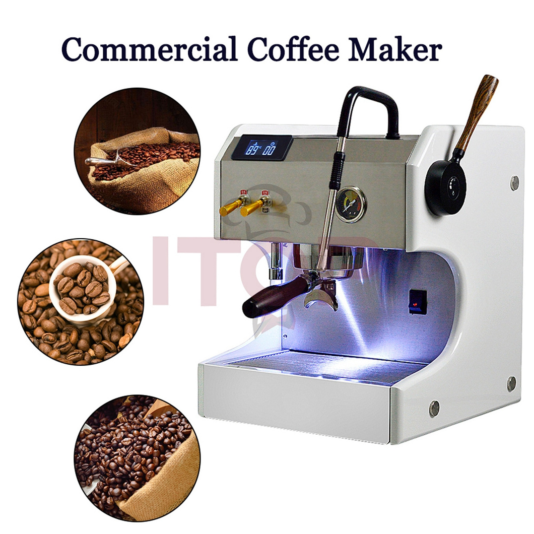 Wholesale Multi Electric Coffee Maker With Milk Frother Professional Espresso Coffee Machine For Cafe, Hotel