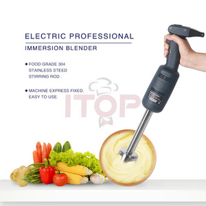 IT220MF+BT160 Power Immersion Blender Food Processors Commercial Heavy Duty Handheld Blender Smoothie Mixer